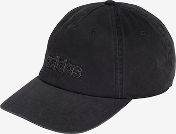 ADIDAS PERFORMANCE Sports cap in Black: front