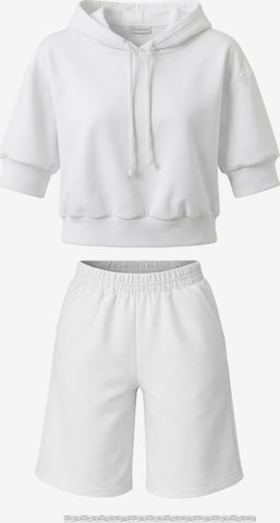 Vivisence Sweatsuit '9210kmpl' in White: front