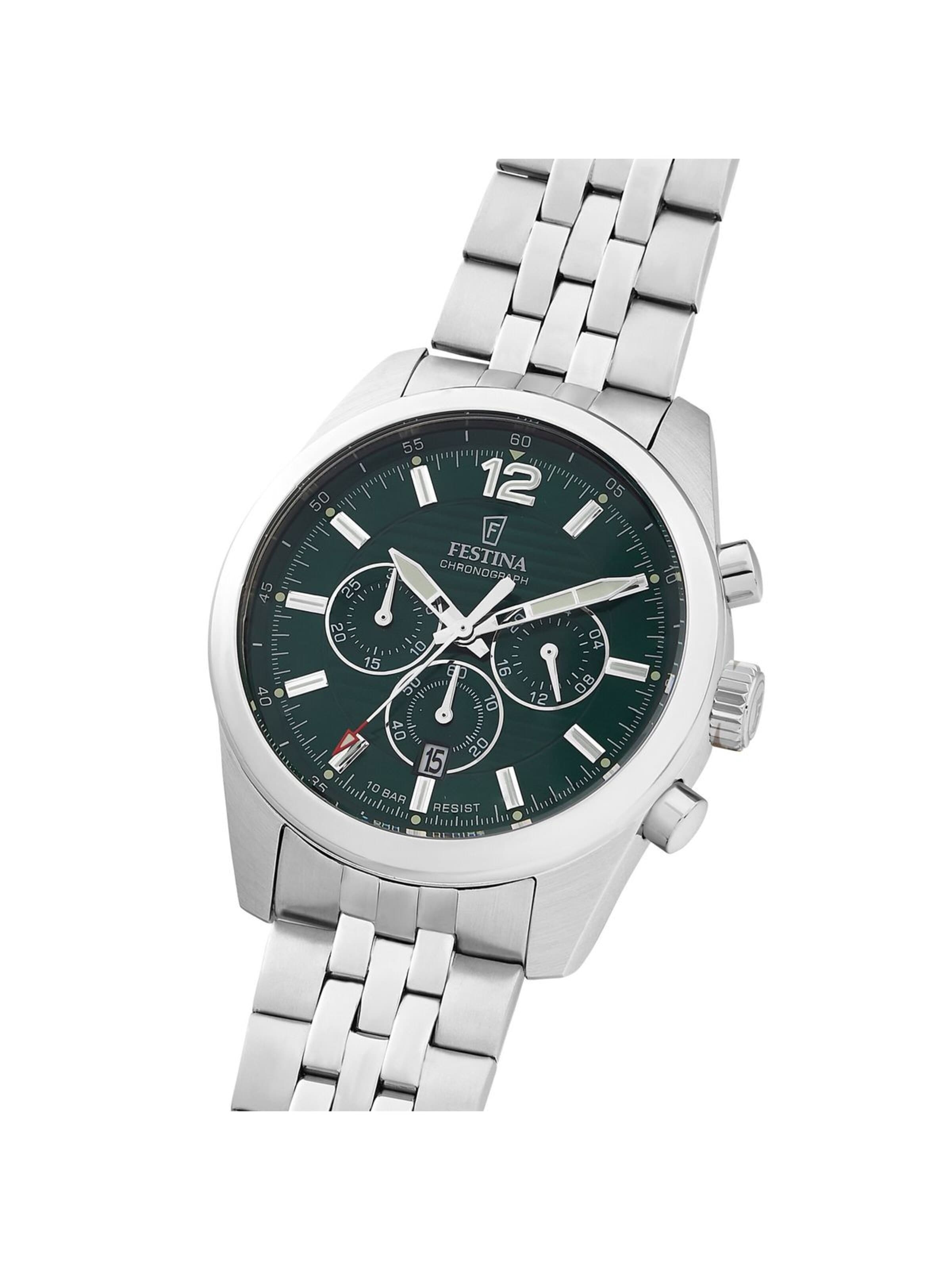 FESTINA Analoog horloge in Groen