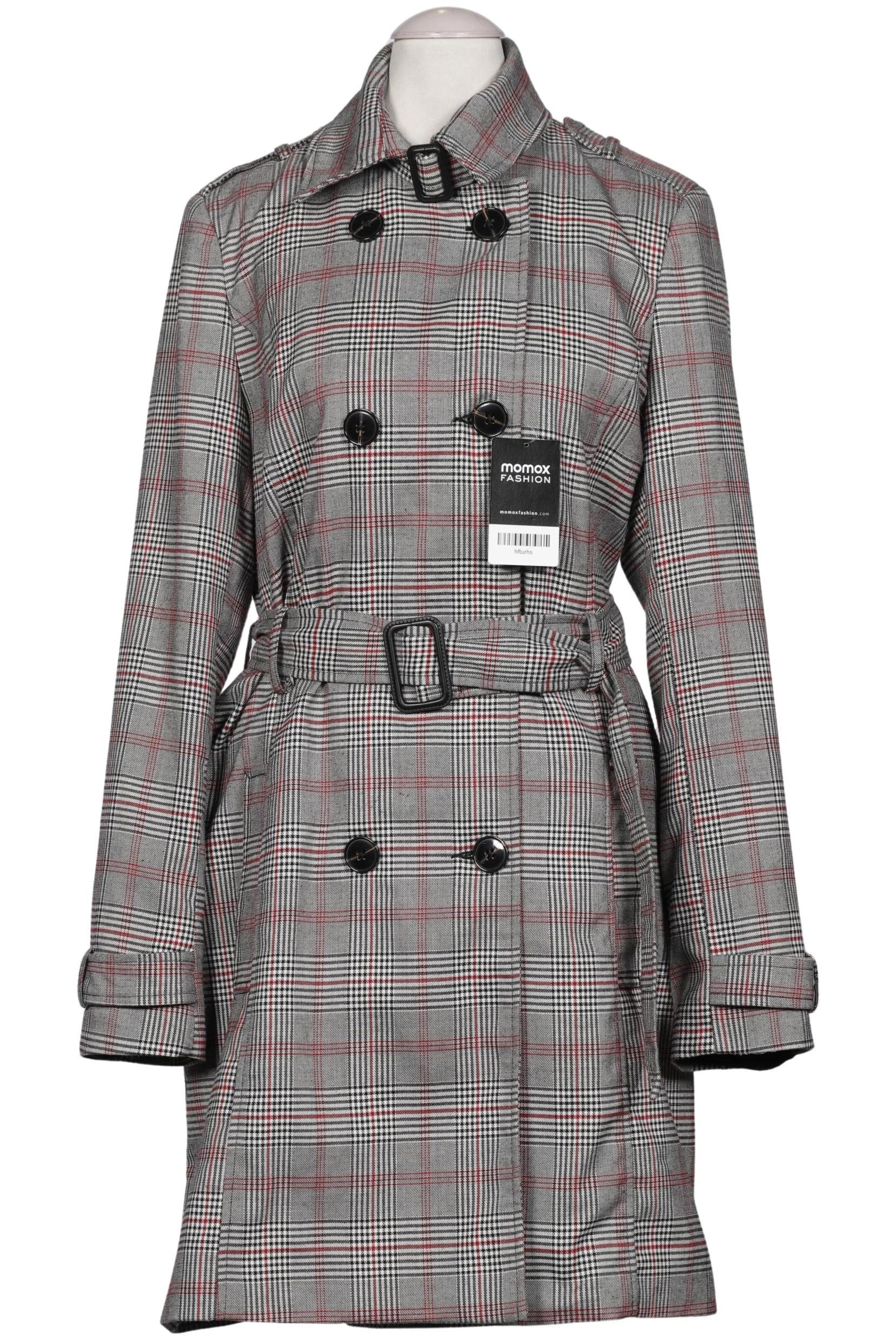 Trenchcoat Stradivarius Kurzmantel Grau Stradivarius Trenchjacke