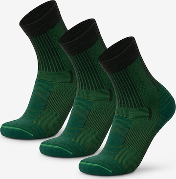 DANISH ENDURANCE Athletic Socks in Green: front