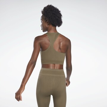 Reebok - Top desportivo em verde