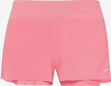 NIKE Regular Sporthose in Pink: predná strana