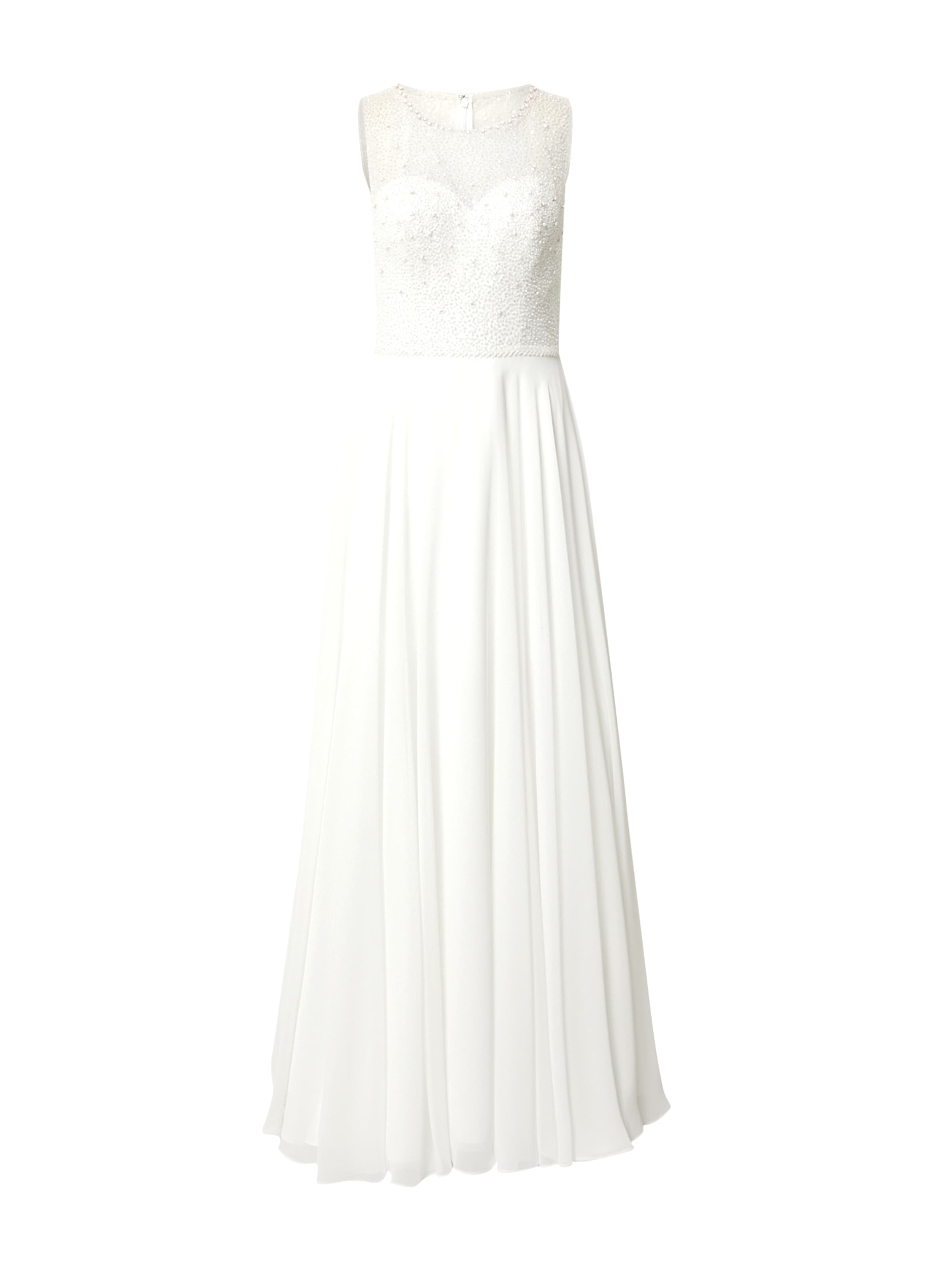 SWING - Vestido de noche en beige: frente