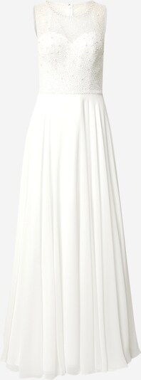 SWING Robe de soirée en ivoire / blanc perle, Vue avec produit