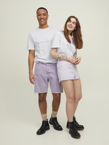 Regular fit Maglietta 'JORCopenhagen' di JACK & JONES in bianco
