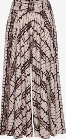 Wide leg Pantaloni de la LASCANA pe bej: față