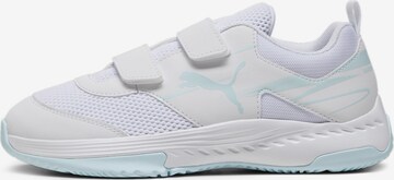 PUMA Athletic Shoes in White: front