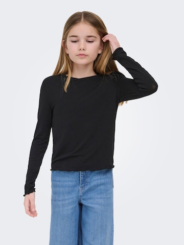 ONLY GIRLS Shirt 'KOGAmour' in Black: front