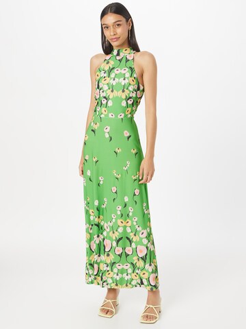 Warehouse Summer Dress in Green: front