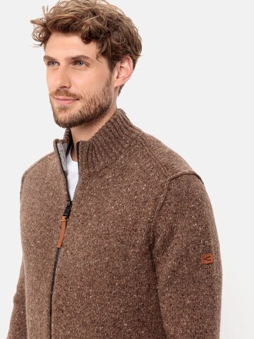 CAMEL ACTIVE Strickjacke in Braun