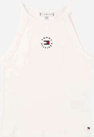 TOMMY HILFIGER Top in White: front