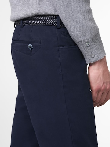 Regular Pantalon chino MEYER en bleu
