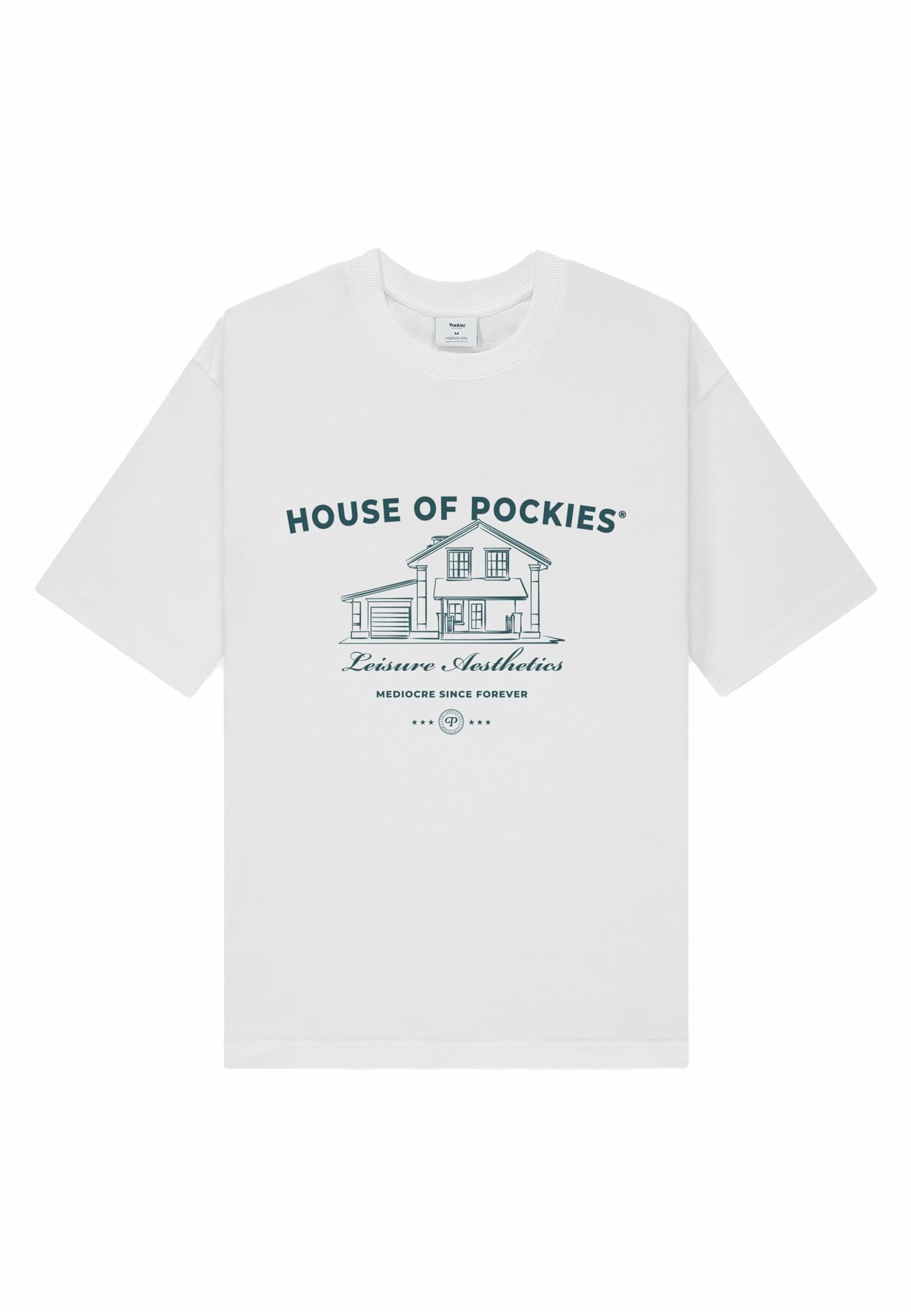 Pockies Shirt 'H.O.P' in Weiß: Vorderseite