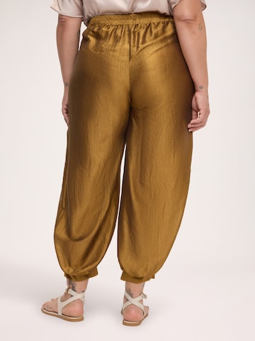 Baggy Pantalon Fiorella Rubino en or