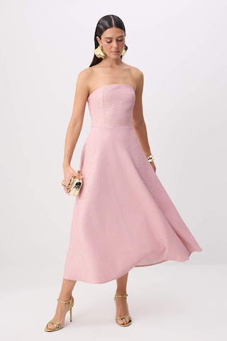 Trendyol - Vestido de noche en rosa: frente