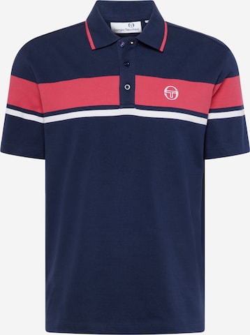 Sergio Tacchini Λειτουργικό μπλουζάκι 'DAMARINDO' σε μπλε: μπροστά