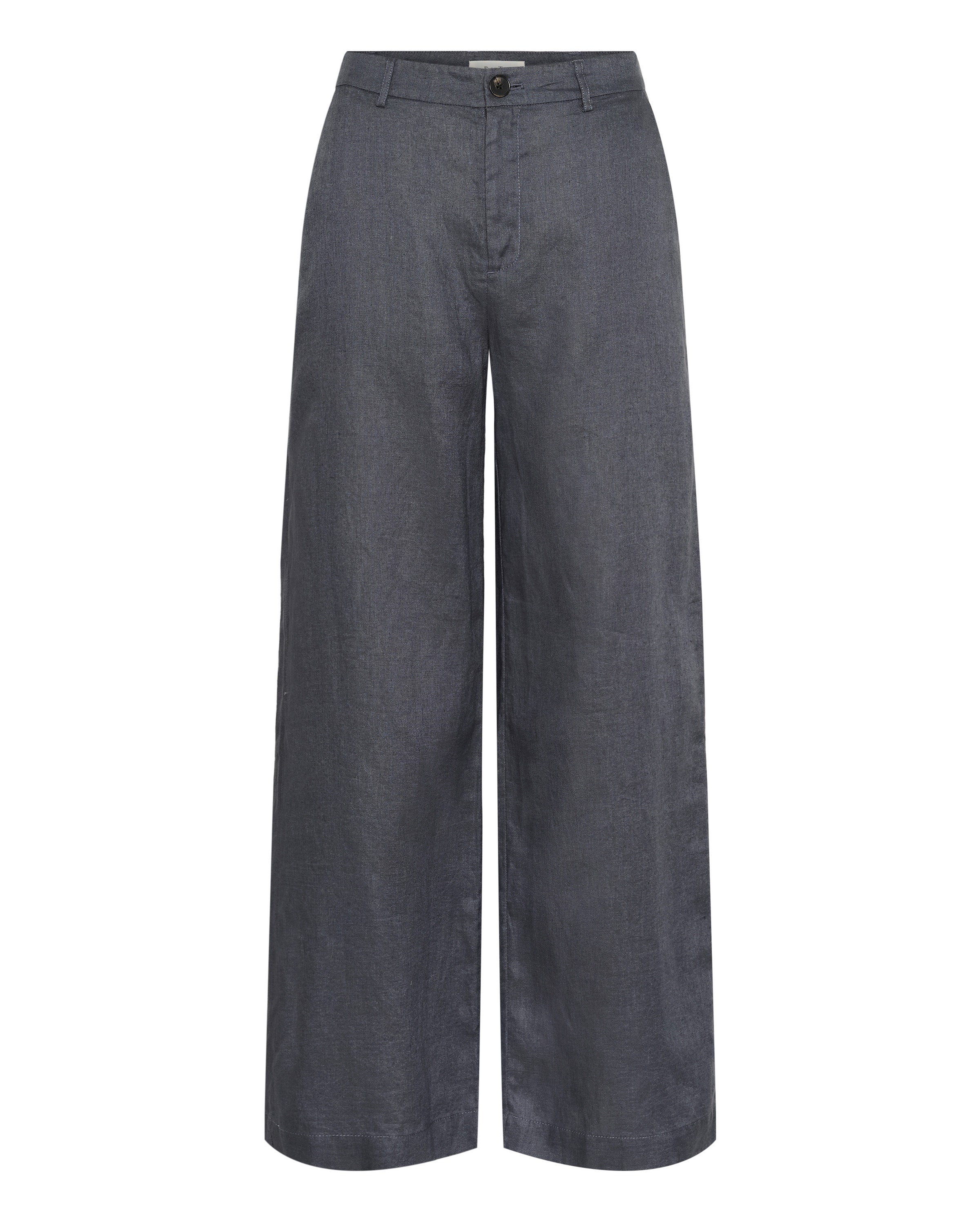 Part Two Hose 'Ninnes' in Blau: Vorderseite