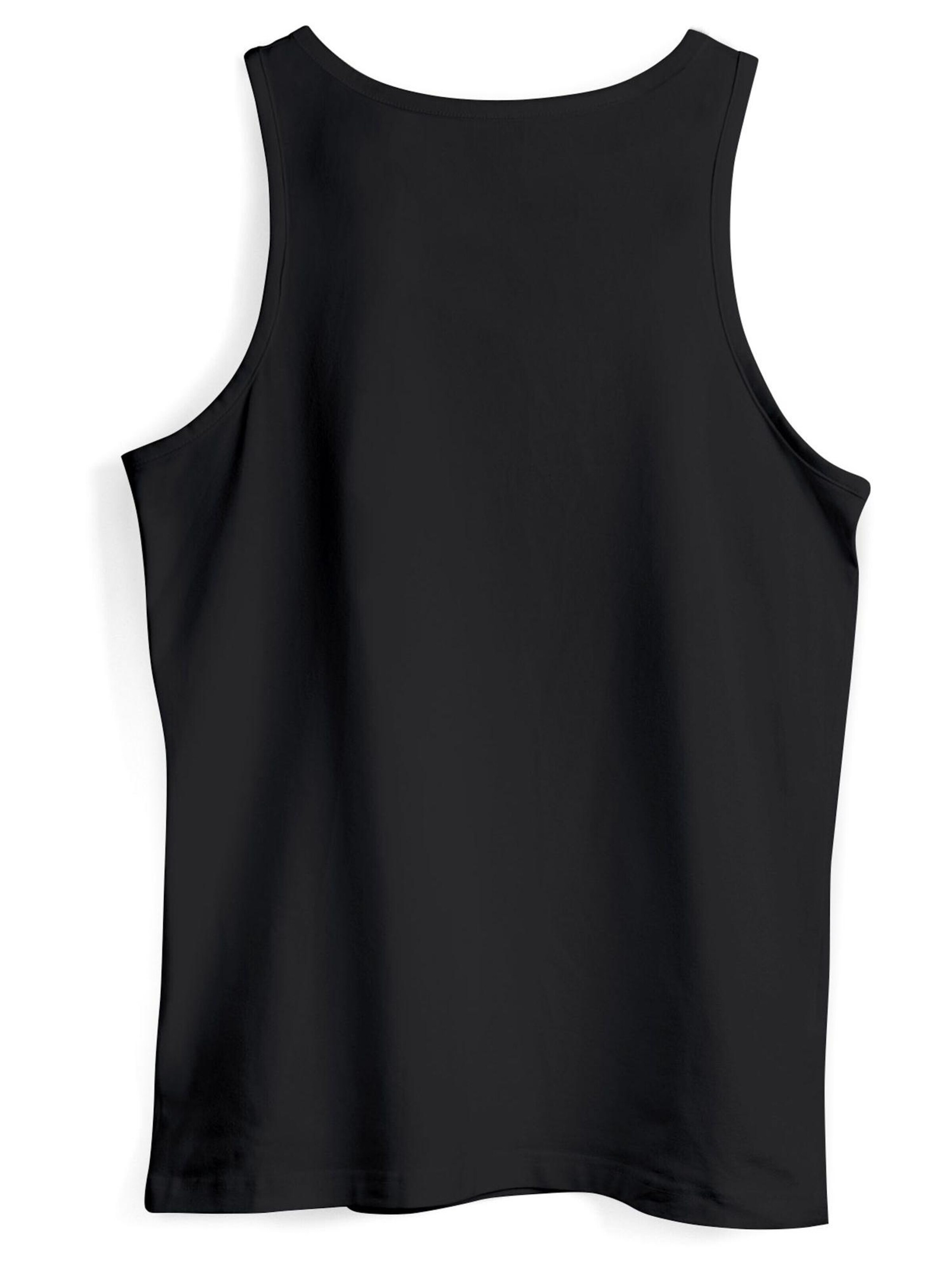 Neverless Shirt 'Palme' in Black