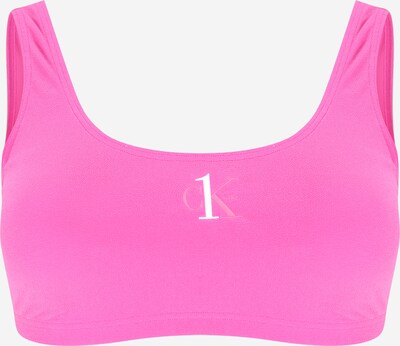Calvin Klein Swimwear Plus Bikinový top - orchideová / biela, Produkt