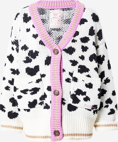 Femi Stories Sweatjacke 'LENTI' in beige, Produktansicht