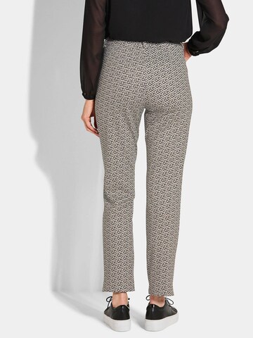 Coupe slim Pantalon 'Louisa' Goldner en beige