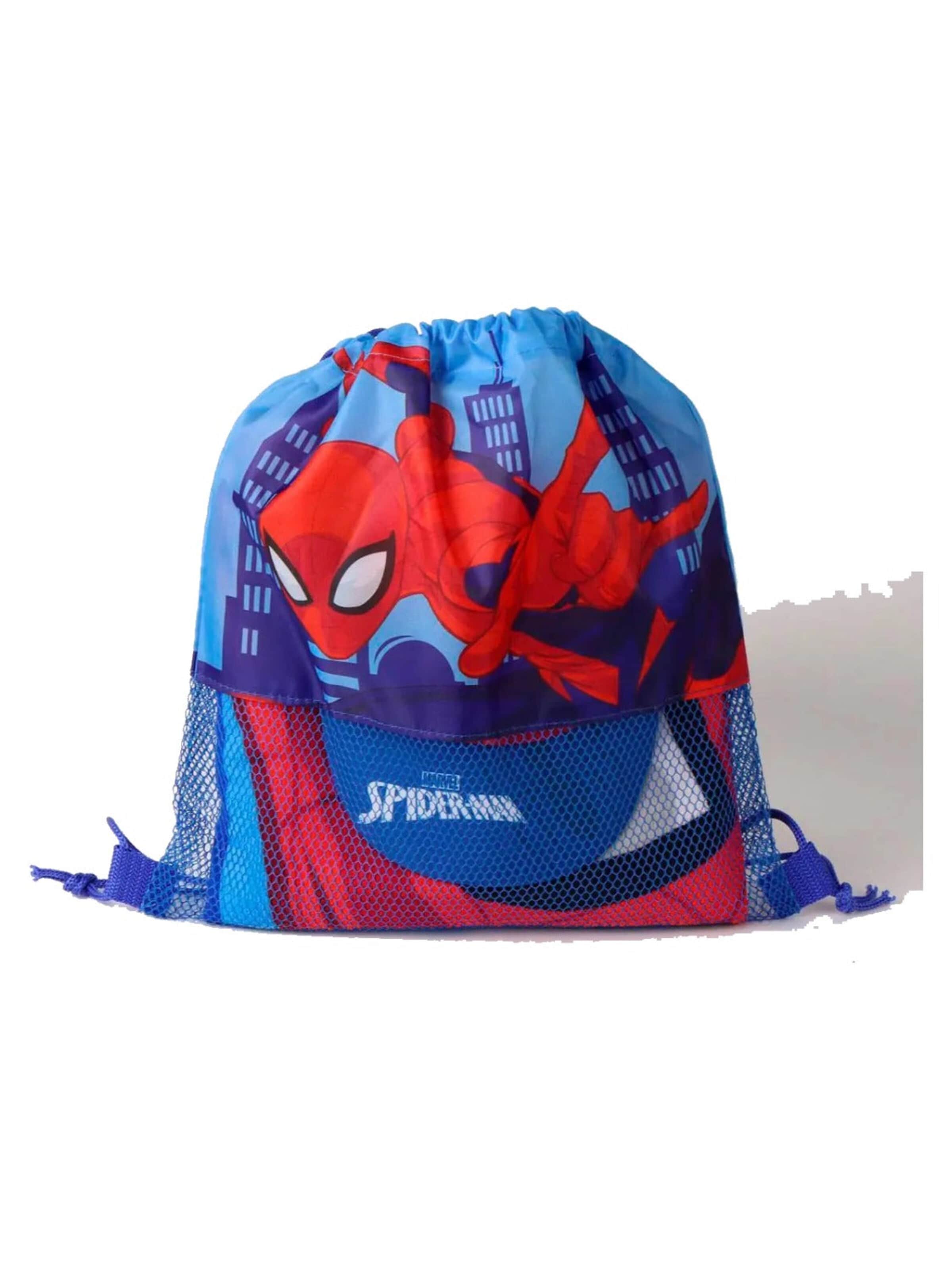 SPIDERMAN Set 'Spiderman Zwemtas Strandlaken & Pet Set' in Rood