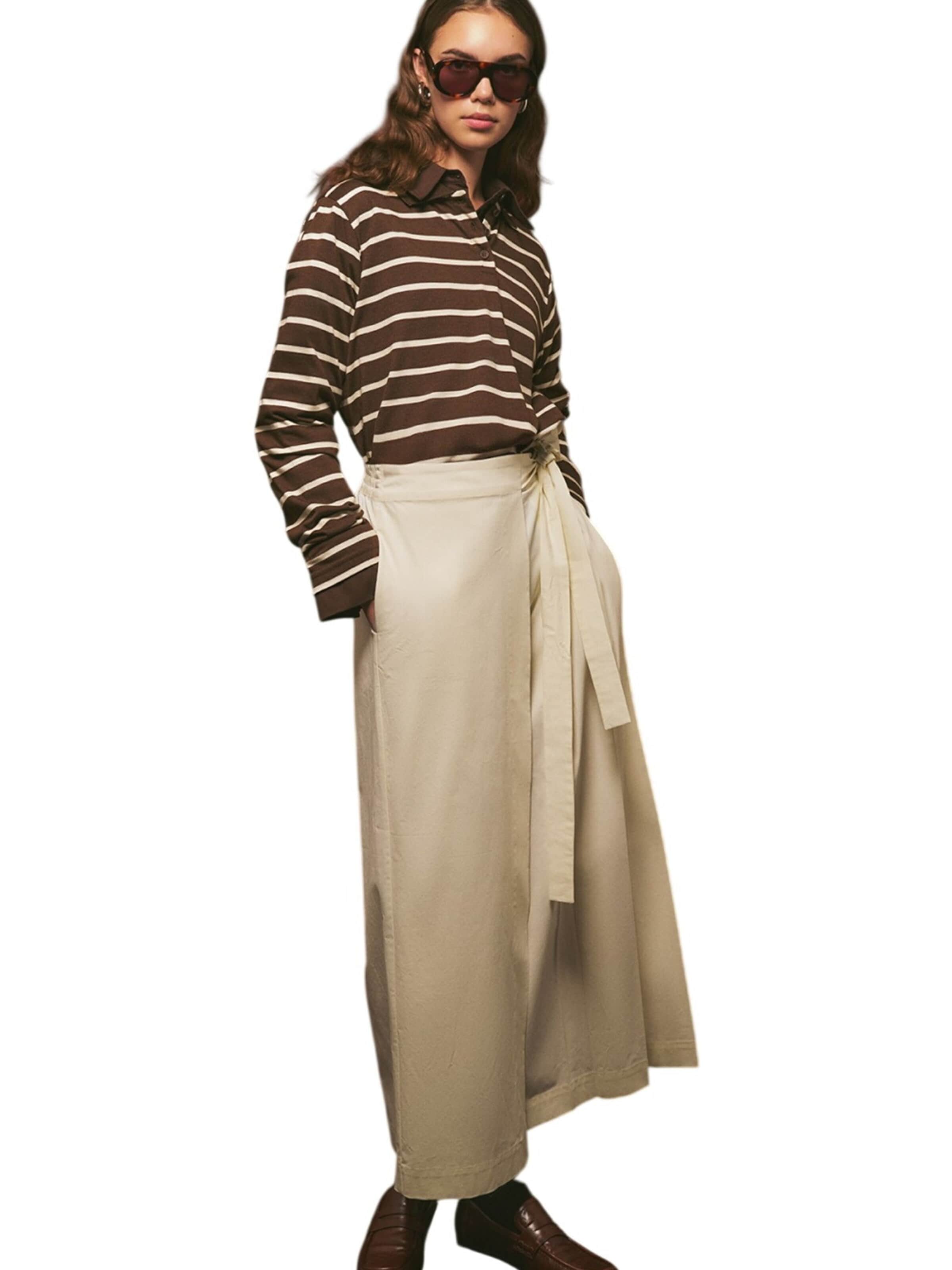 MANUKA Regular Trousers in Beige