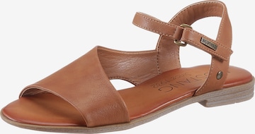 MUSTANG Sandale in Braun: Vorderseite