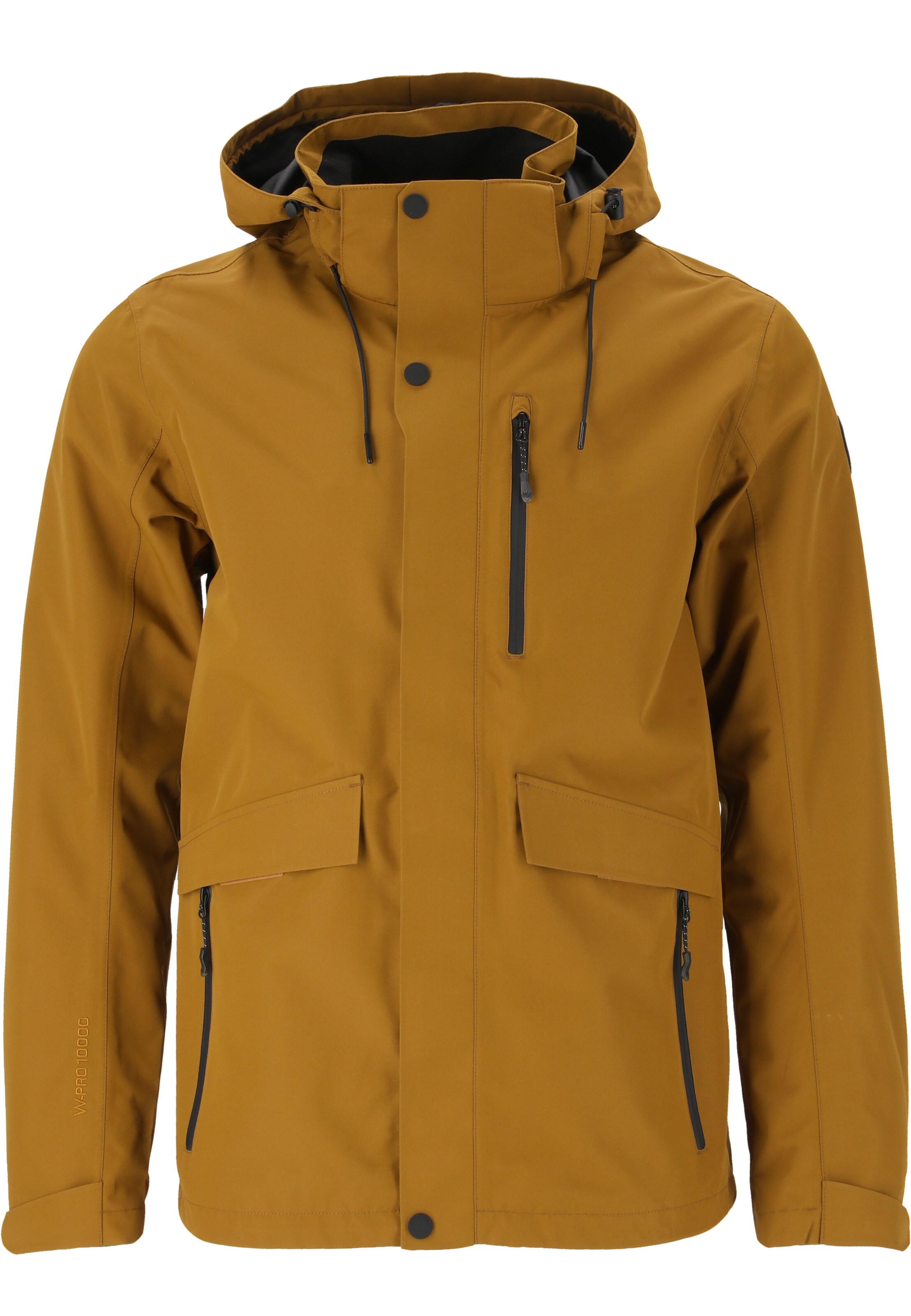 Whistler Outdoor jacket 'Acer' in Brown: front
