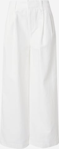 Pantalon à pince GAP en blanc : devant