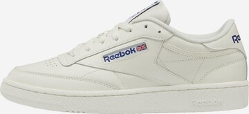 Reebok Nízke tenisky 'Club C 85' - biela: predná strana