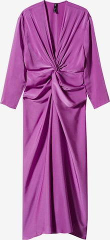 Robe de soirée 'Fresno' MANGO en violet : devant