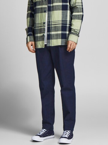 Regular Pantalon JACK & JONES en bleu : devant