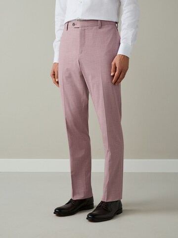 Next Slimfit Hose 'Motionflex' in Pink: Vorderseite