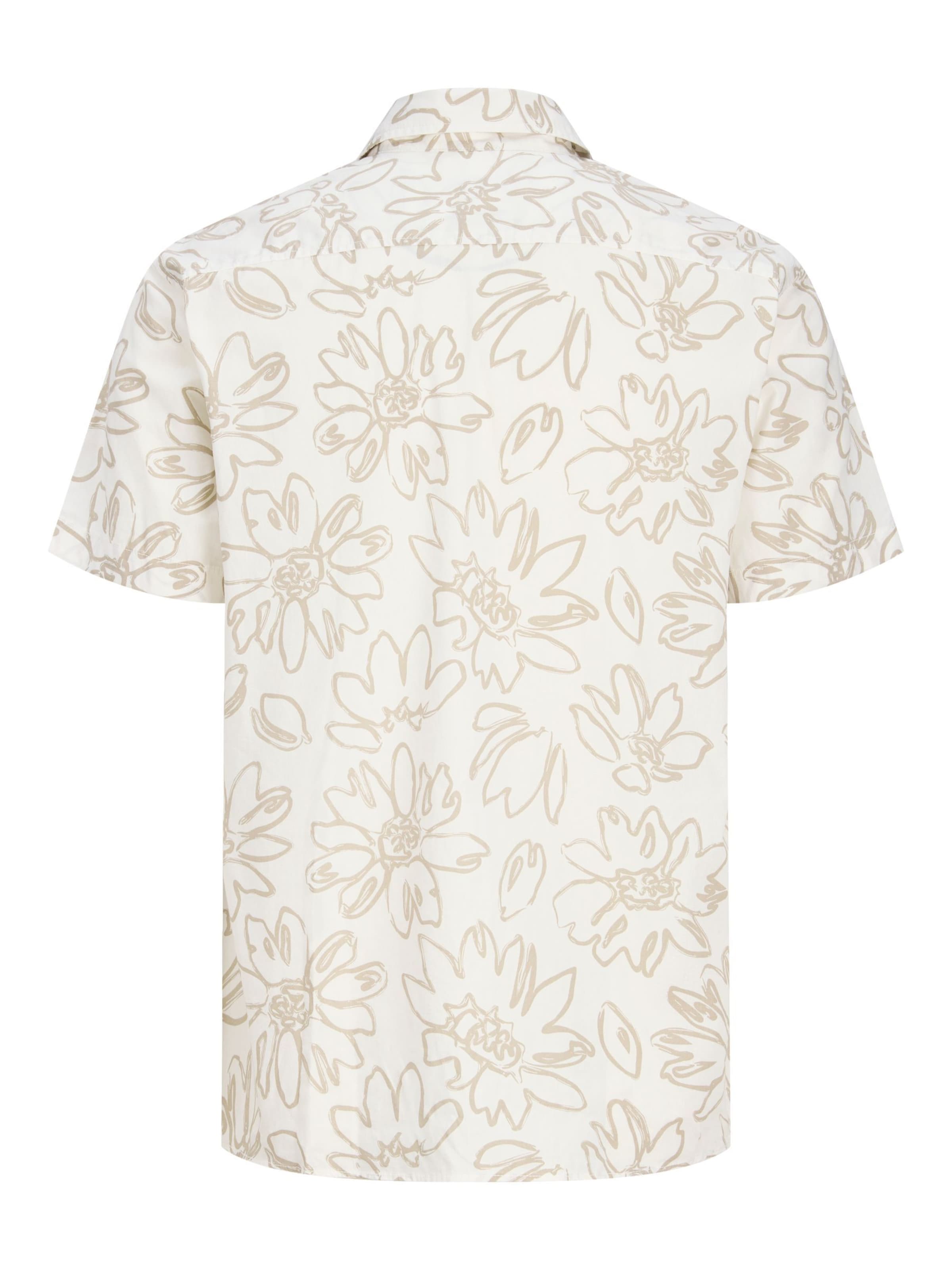 Coupe regular Chemise JACK & JONES en blanc