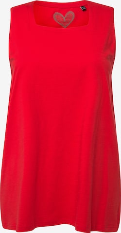 T-shirt Ulla Popken en rouge : devant