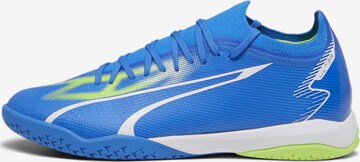 Chaussure de foot 'Ultra Match It' PUMA en bleu : devant