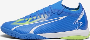 PUMA Soccer Cleats 'Ultra Match It' in Blue: front