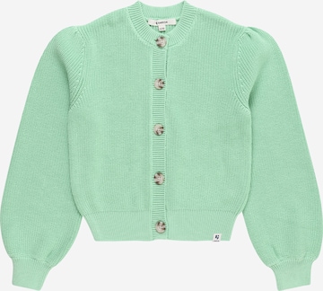 GARCIA Knit Cardigan in Green: front