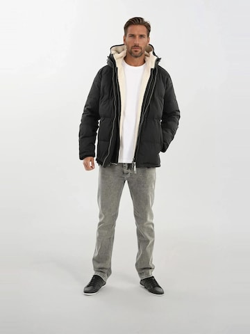 Veste d’hiver 'AS457' Alessandro Salvarini en noir