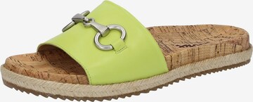 SIOUX Mules 'Aoriska-704' in Green: front