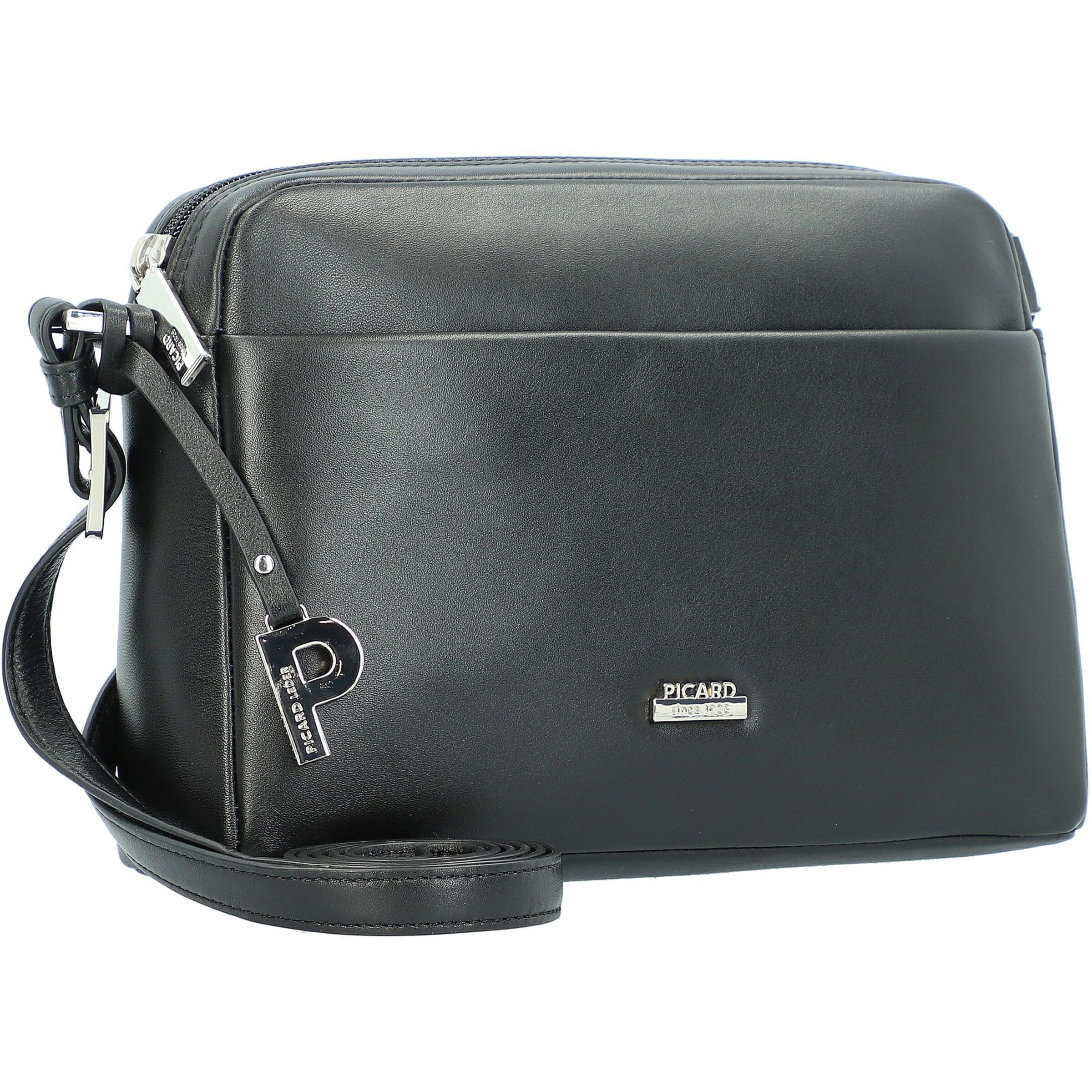 Picard Umhängetasche 'Really' in Schwarz