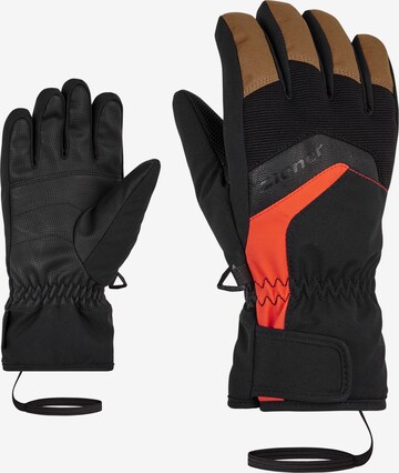 ZIENER Athletic Gloves 'LABINO AS(R)' in Black: front