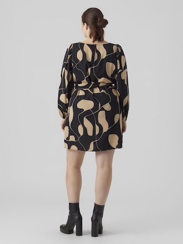 Vero Moda Curve Blousejurk 'LYDIA' in Zwart