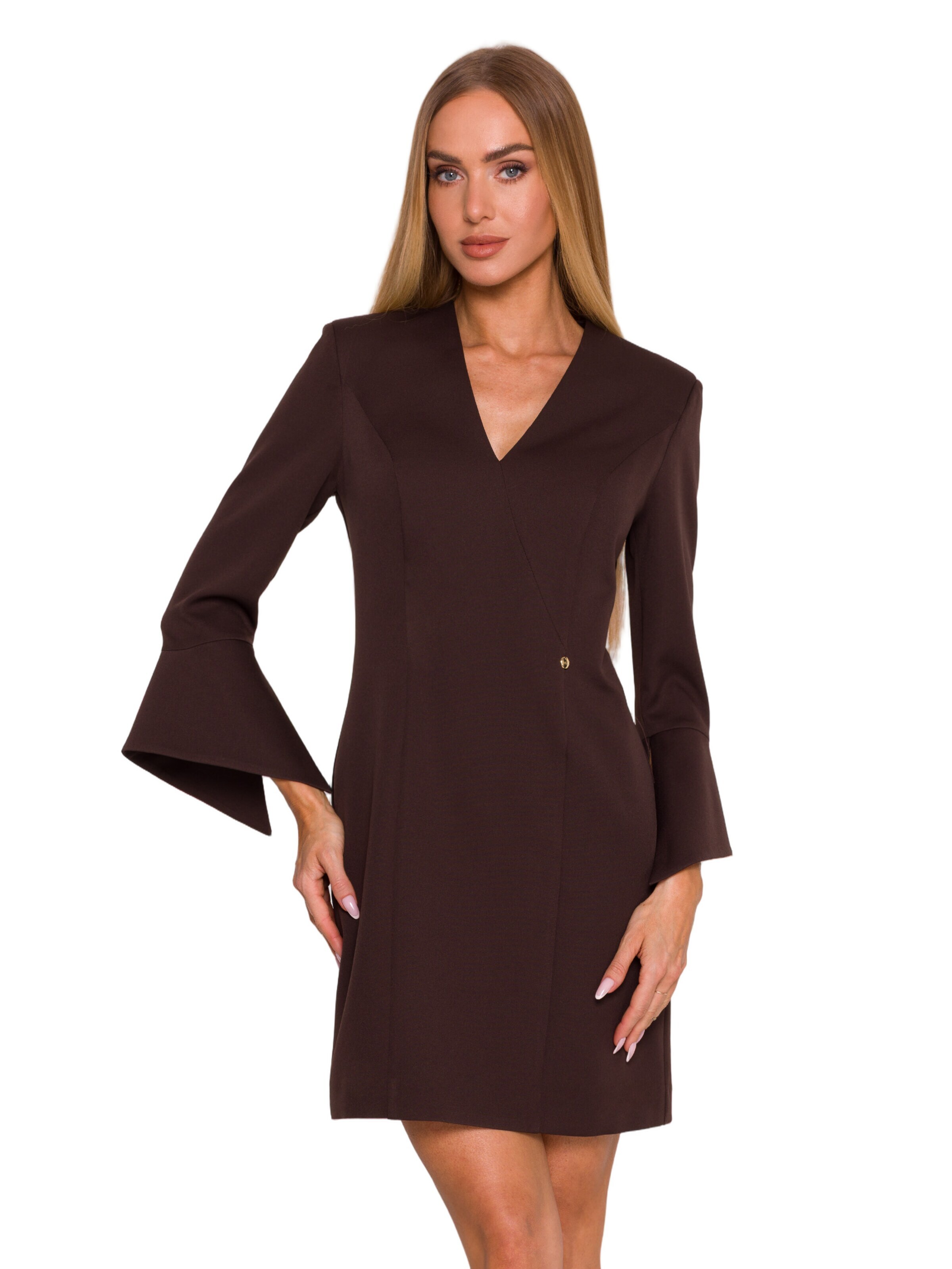 Rochie 'Sukienka z szerokimi mankietami' de la made of emotion pe maro