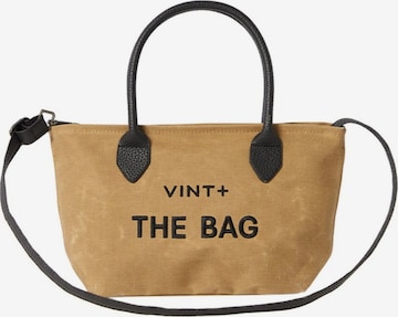 VINT+ Handbag 'Fine Bag Small' in Beige: front
