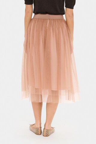 Jupe 'MorinaSZ' SAINT TROPEZ en marron