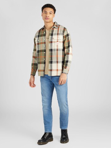 LEVI'S ® Tavaline suurus Triiksärk, värv roheline