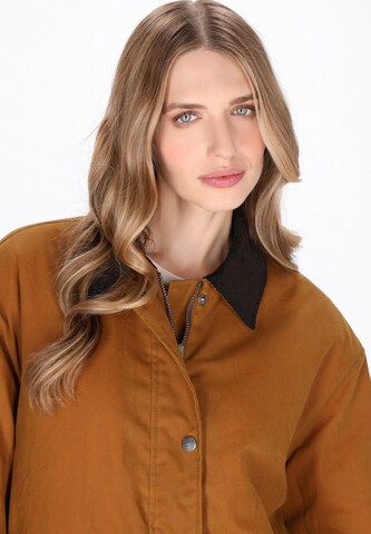 DreiMaster Vintage - Abrigo de entretiempo en beige